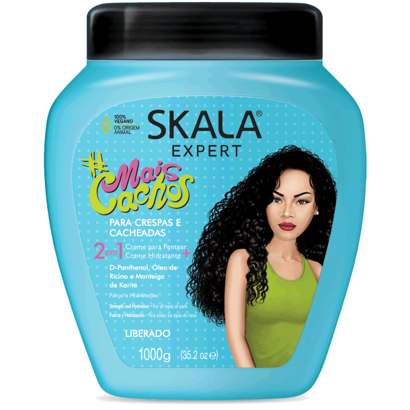 Μάσκα Μαλλιών #Mais Cachos - #περισσότερες μπούκλες Skala 1kg