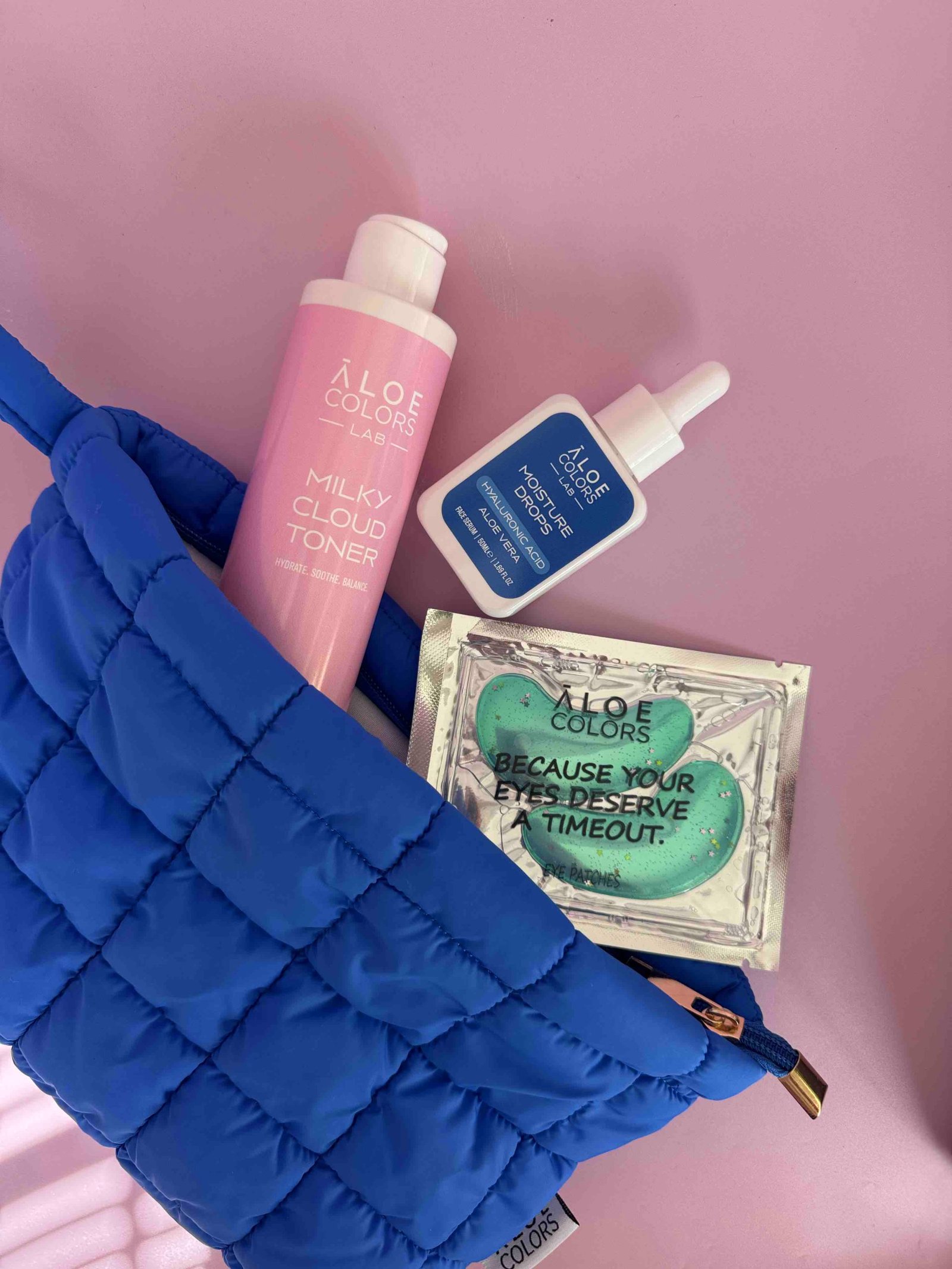 Moisture Skincare Bag/ Hyalouronic Acid