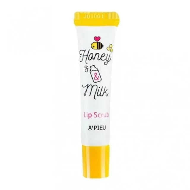 Honey & Milk Lip Scrub - Απολεπιστικό scrub χειλιών Περιποίηση χειλιών, 8 ml