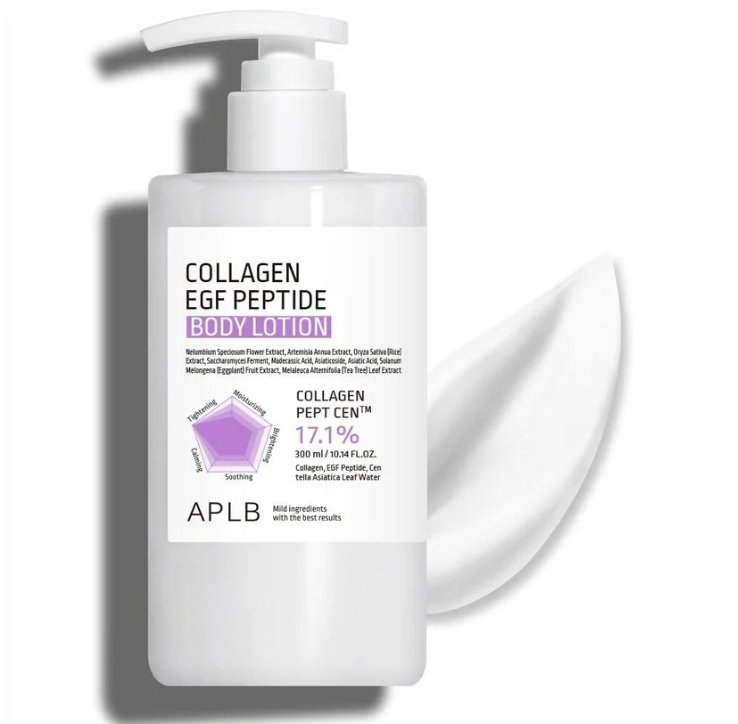 Collagen EGF Peptide Body Lotion - Ενυδατική Λοσιόν Σώματος για Λάμψη και Ελαστικότητα 300ml